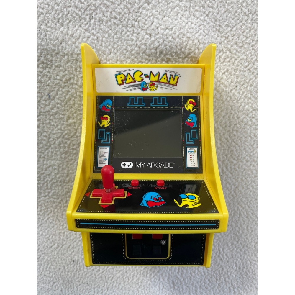 My Arcade Pac-Man Micro Player Yellow Retro Handheld Arcade Machine‎ Old School